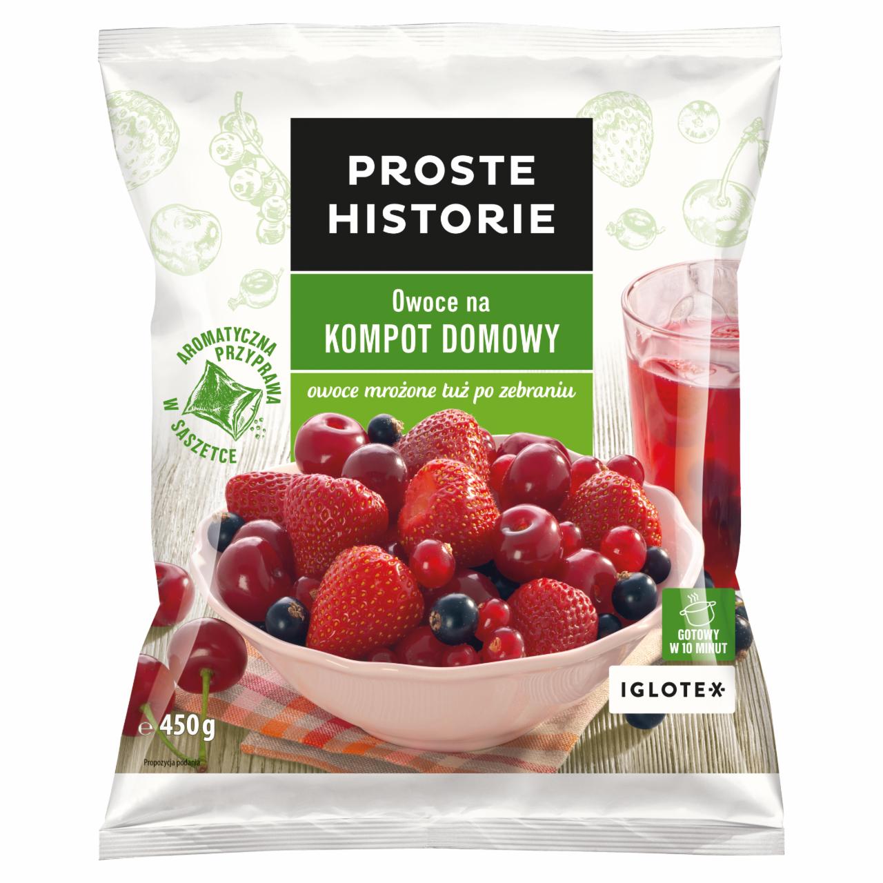 Zdjęcia - Proste Historie Owoce na kompot domowy 450 g