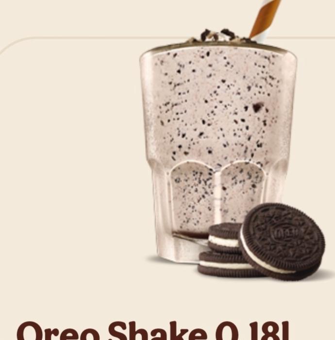 Zdjęcia - Shake Oreo - Burger King