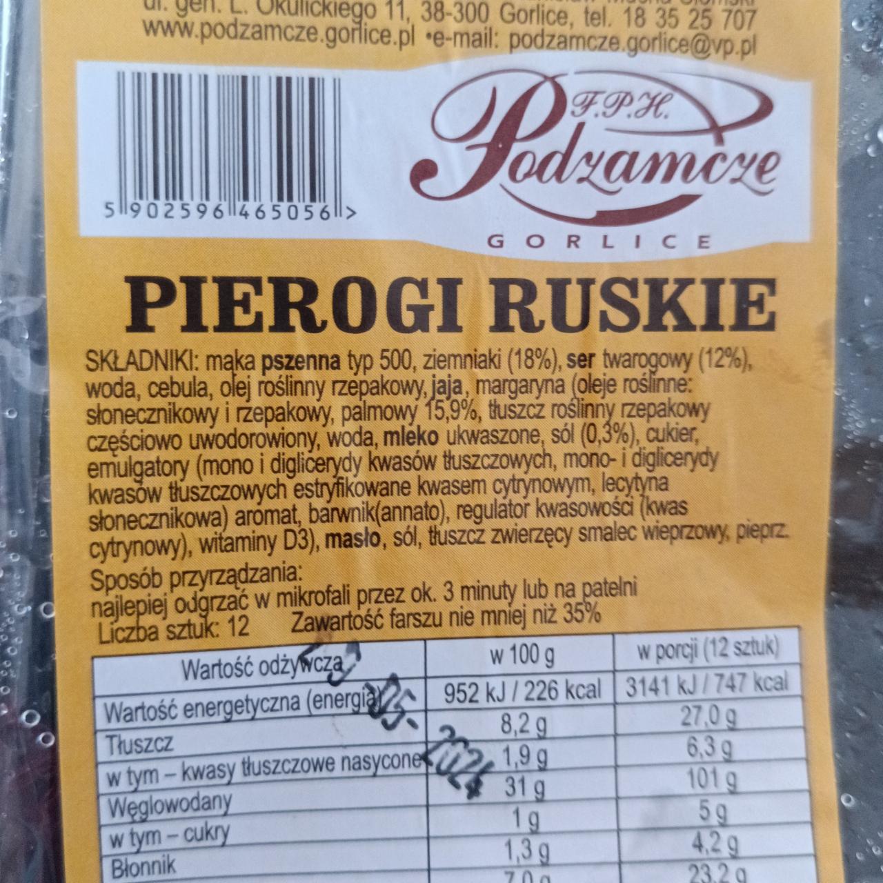 Zdjęcia - Pierogi ruskie Podzamcze