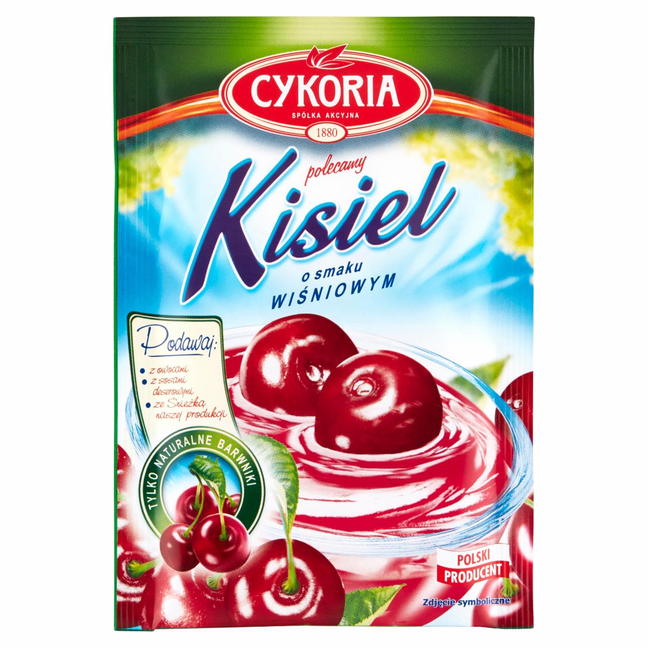 Zdjęcia - Cykoria Kisiel o smaku wiśniowym 40 g