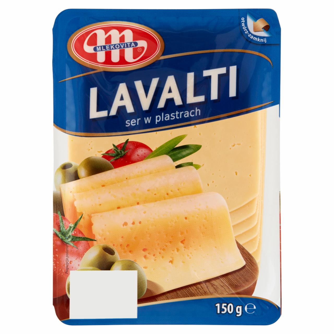 Zdjęcia - Mlekovita Ser Lavalti w plastrach 150 g