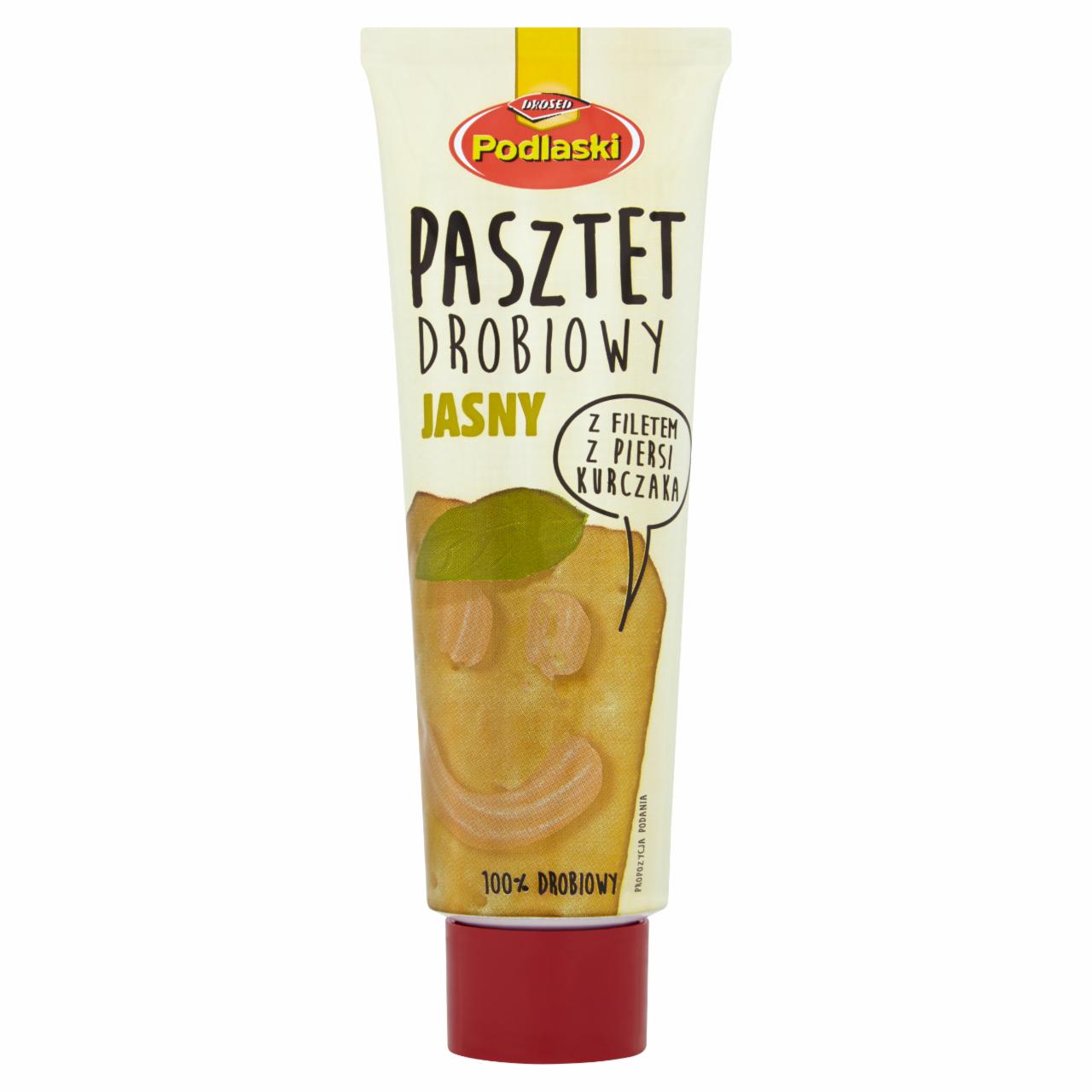 Zdjęcia - Drosed Podlaski Pasztet drobiowy jasny 135 g