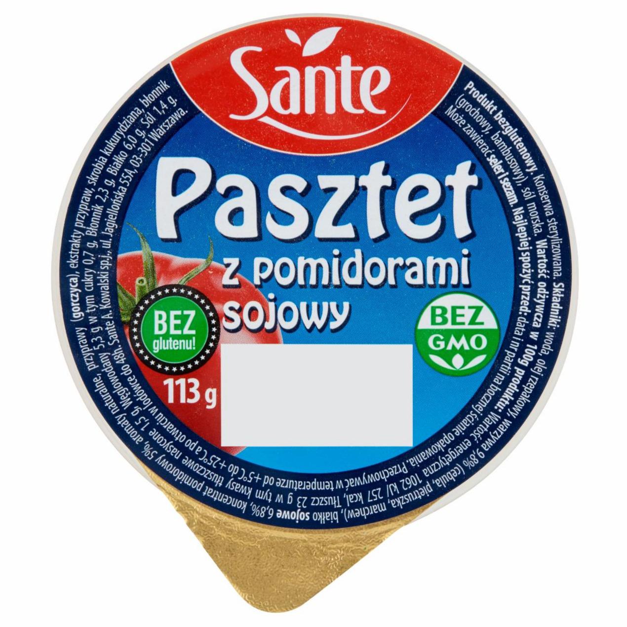 Zdjęcia - Pasztet z pomidorami sojowy Sante