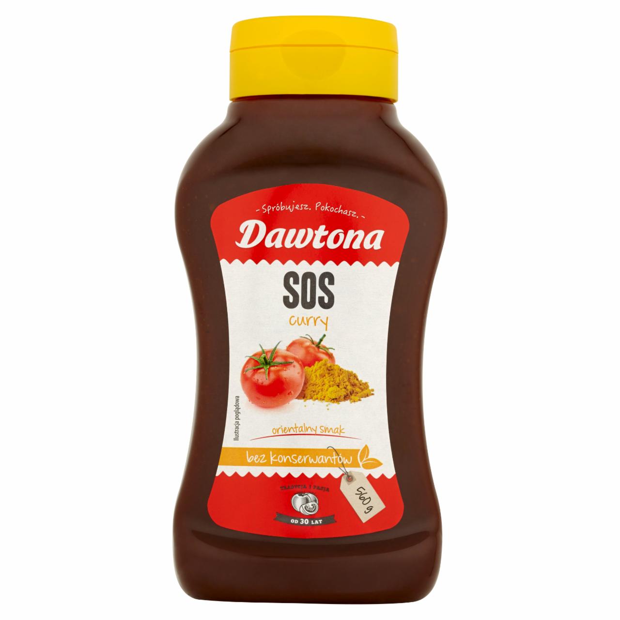 Zdjęcia - Dawtona Sos curry 560 g