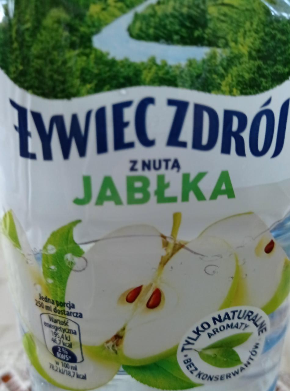 Zdjęcia - woda z nutą jabłka woda Żywiec Zdrój