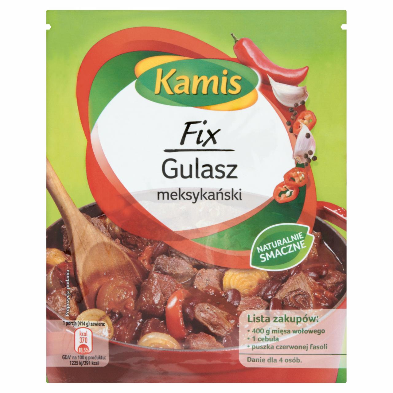 Zdjęcia - Kamis Fix Gulasz meksykański 45 g