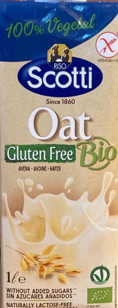 Zdjęcia - Oat bio gluten free Riso Scotti