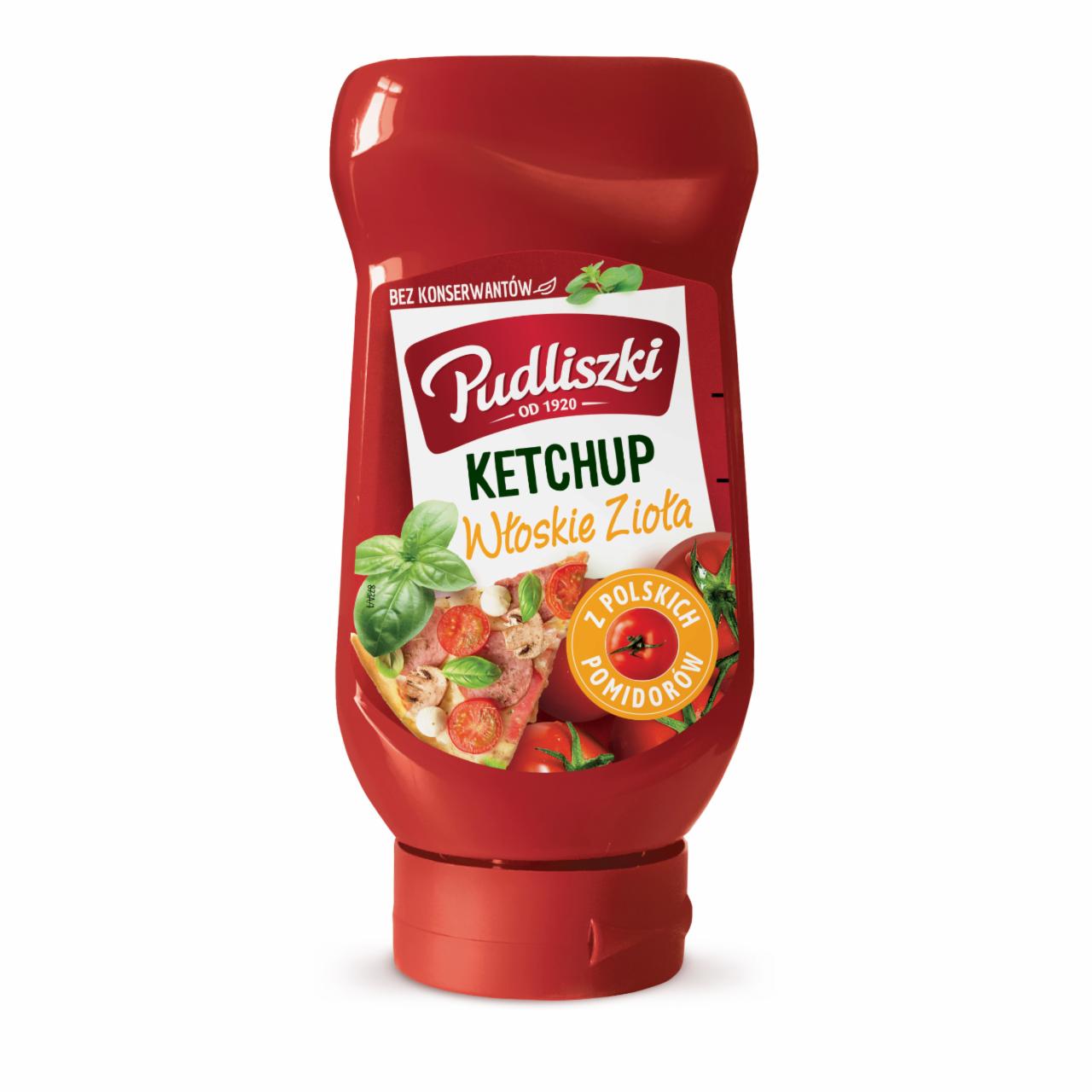 Zdjęcia - Pudliszki Ketchup włoskie zioła 470 g