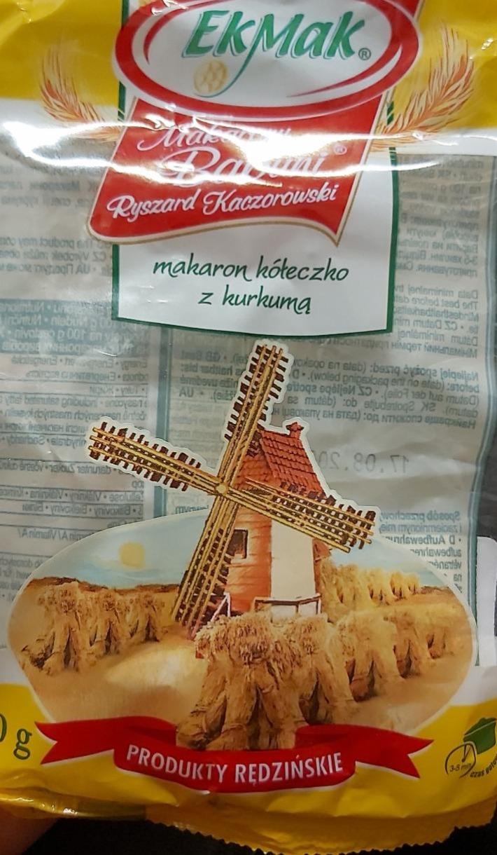 Zdjęcia - Makarony Babuni Muszelka z kurkumą EkMak