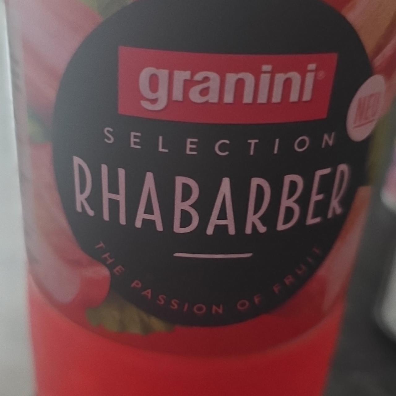 Zdjęcia - Selection rhabarber Granini