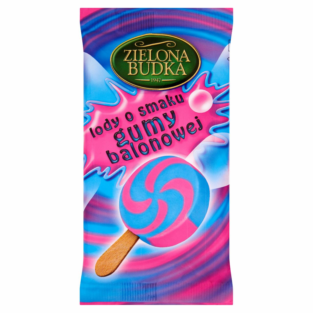 Zdjęcia - Zielona Budka Lody o smaku gumy balonowej 80 ml