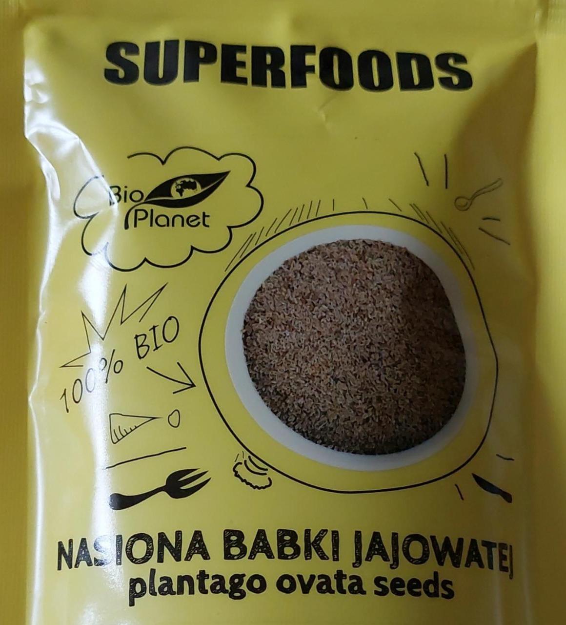 Zdjęcia - Nasiona babki jajowatej Superfoods