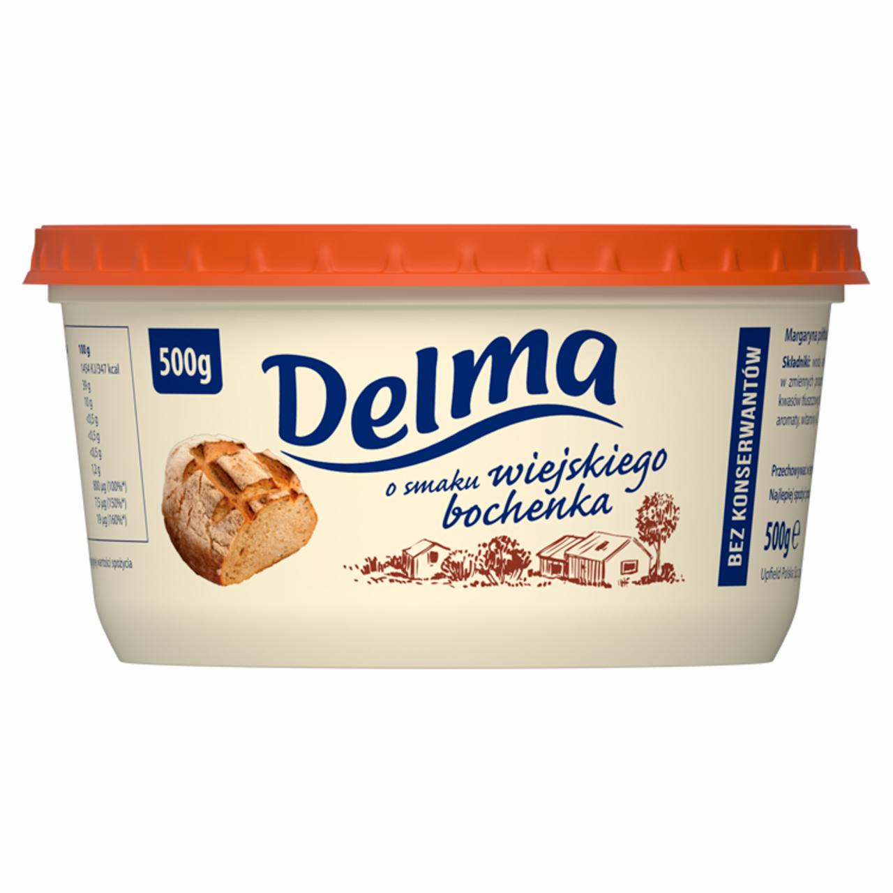 Zdjęcia - Delma Margaryna o smaku wiejskiego bochenka 500 g