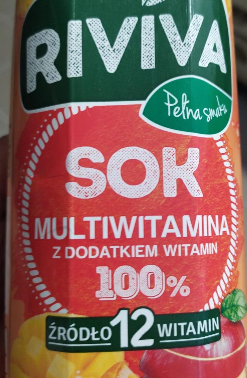 Zdjęcia - Sok Multiwitamina 100% Riviva