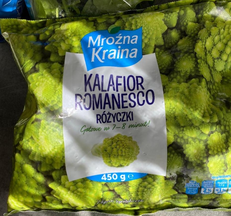 Zdjęcia - Kalafior romanesco różyczki Mrożna kraina