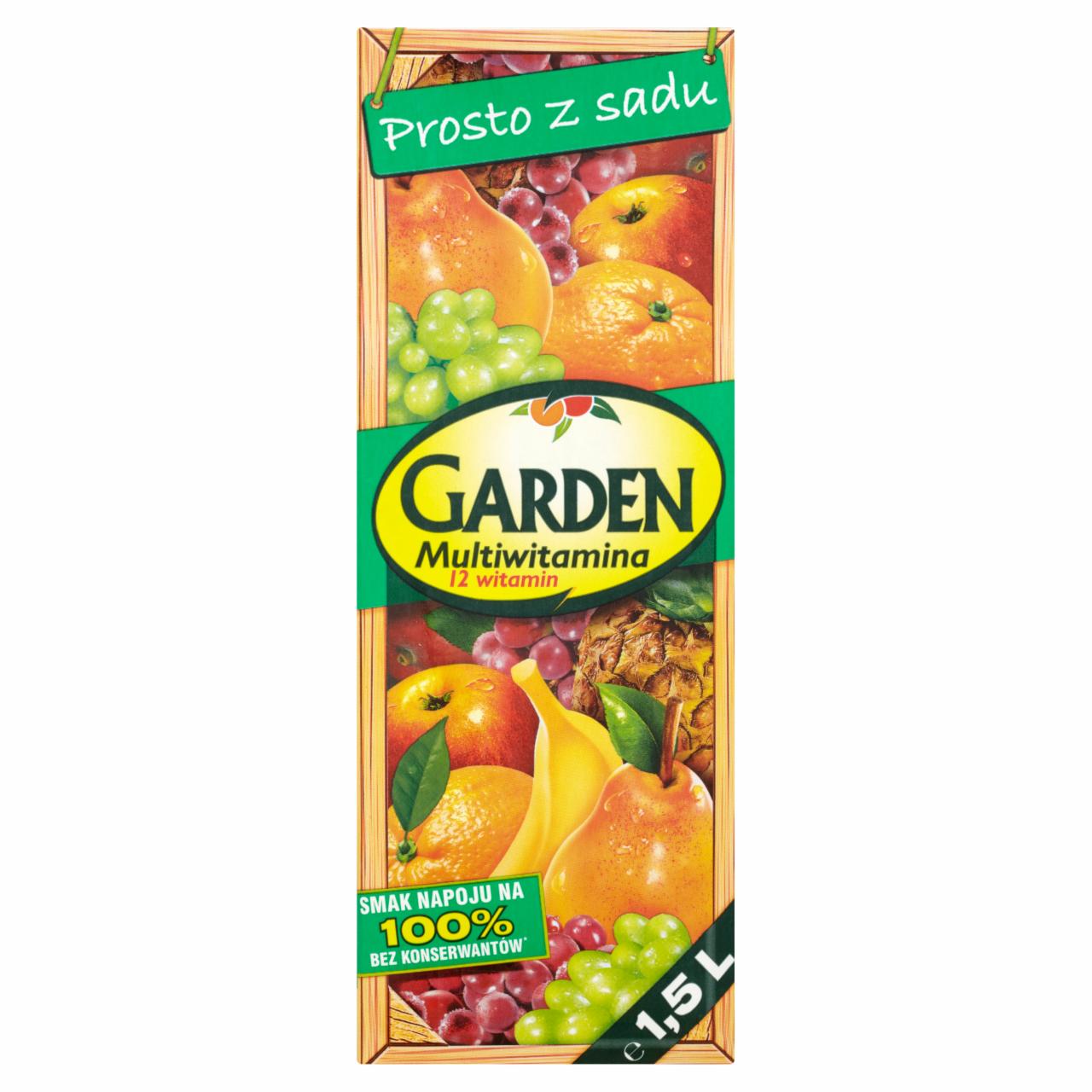 Zdjęcia - Garden Multiwitamina 12 witamin Napój 1,5 l