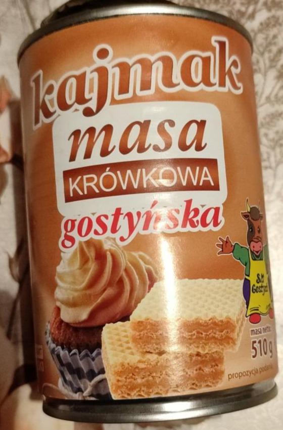 Zdjęcia - SM Gostyń Kajmak masa krówkowa gostyńska 510 g