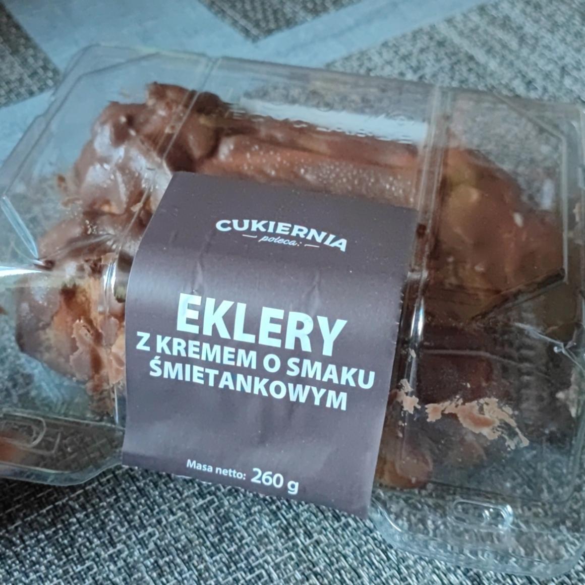 Zdjęcia - Eklery z kremem o smaku śmietankowym