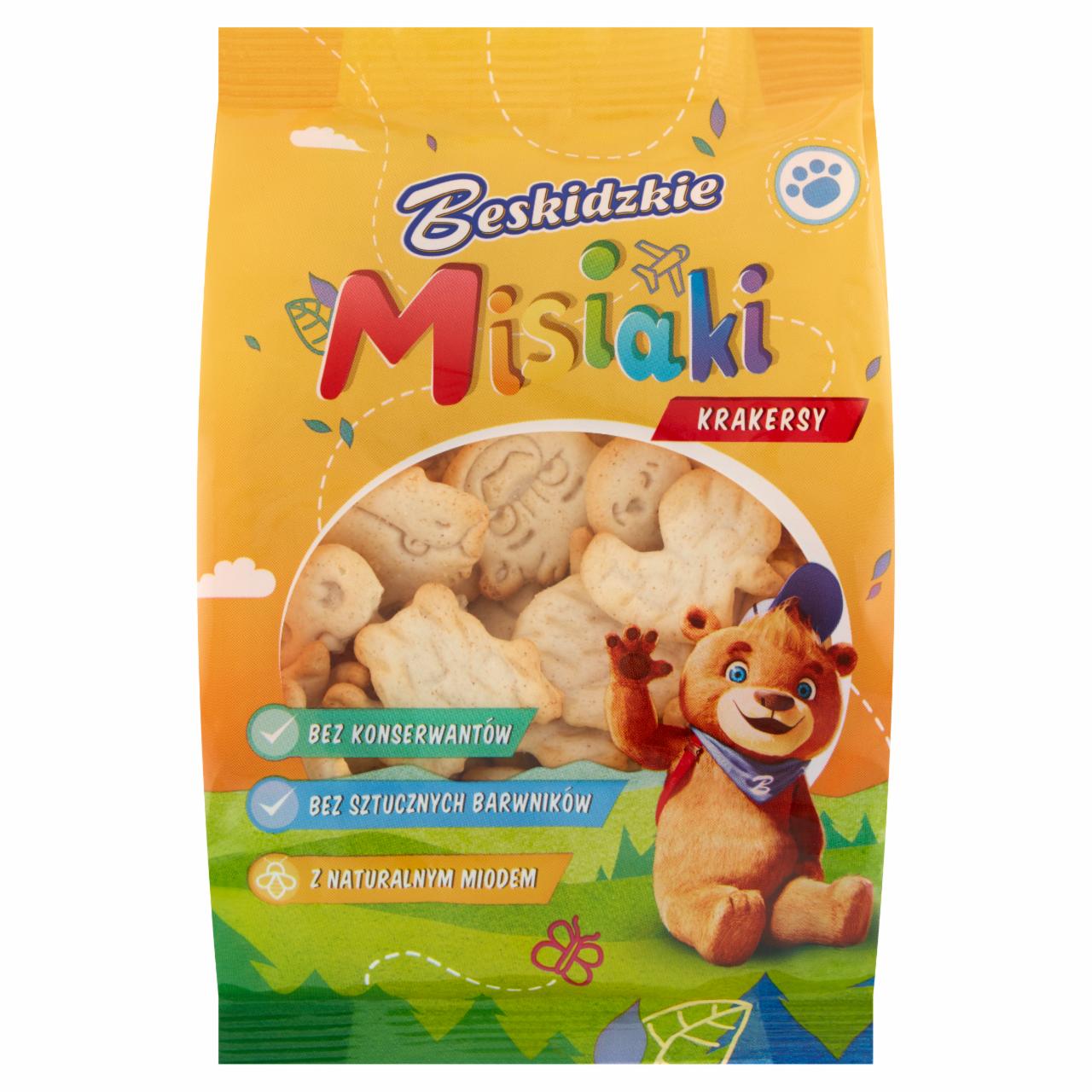 Zdjęcia - Aksam Beskidzkie Misiaki Krakersy 90 g