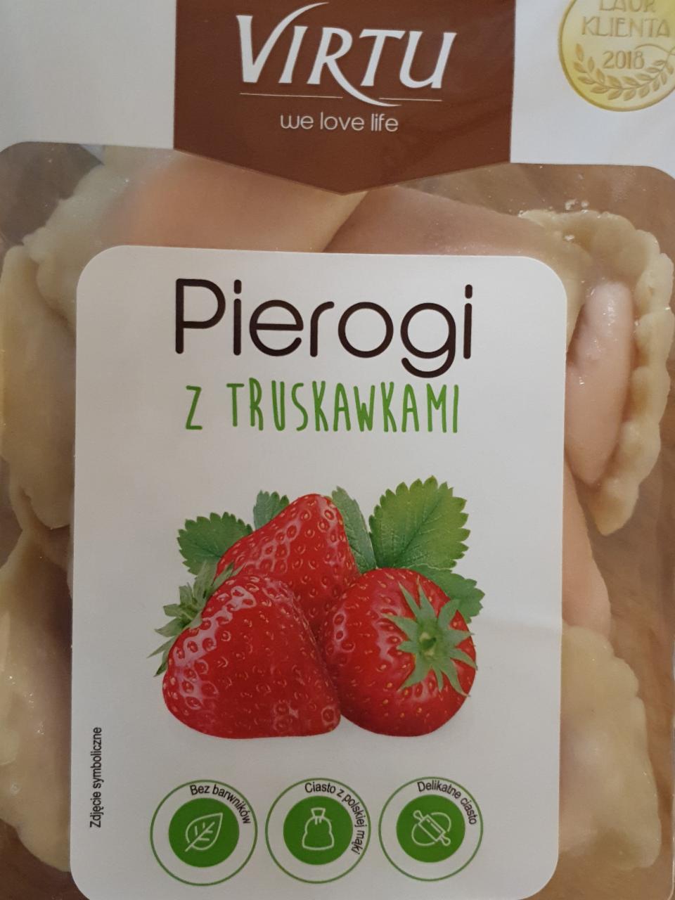 Zdjęcia - Pierogi z truskawkami Virtu