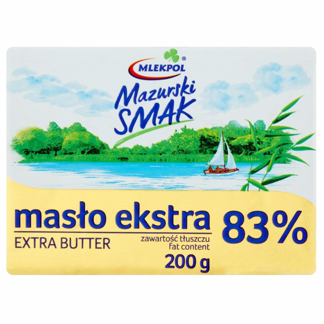 Zdjęcia - Mlekpol Mazurski Smak Masło ekstra 200 g