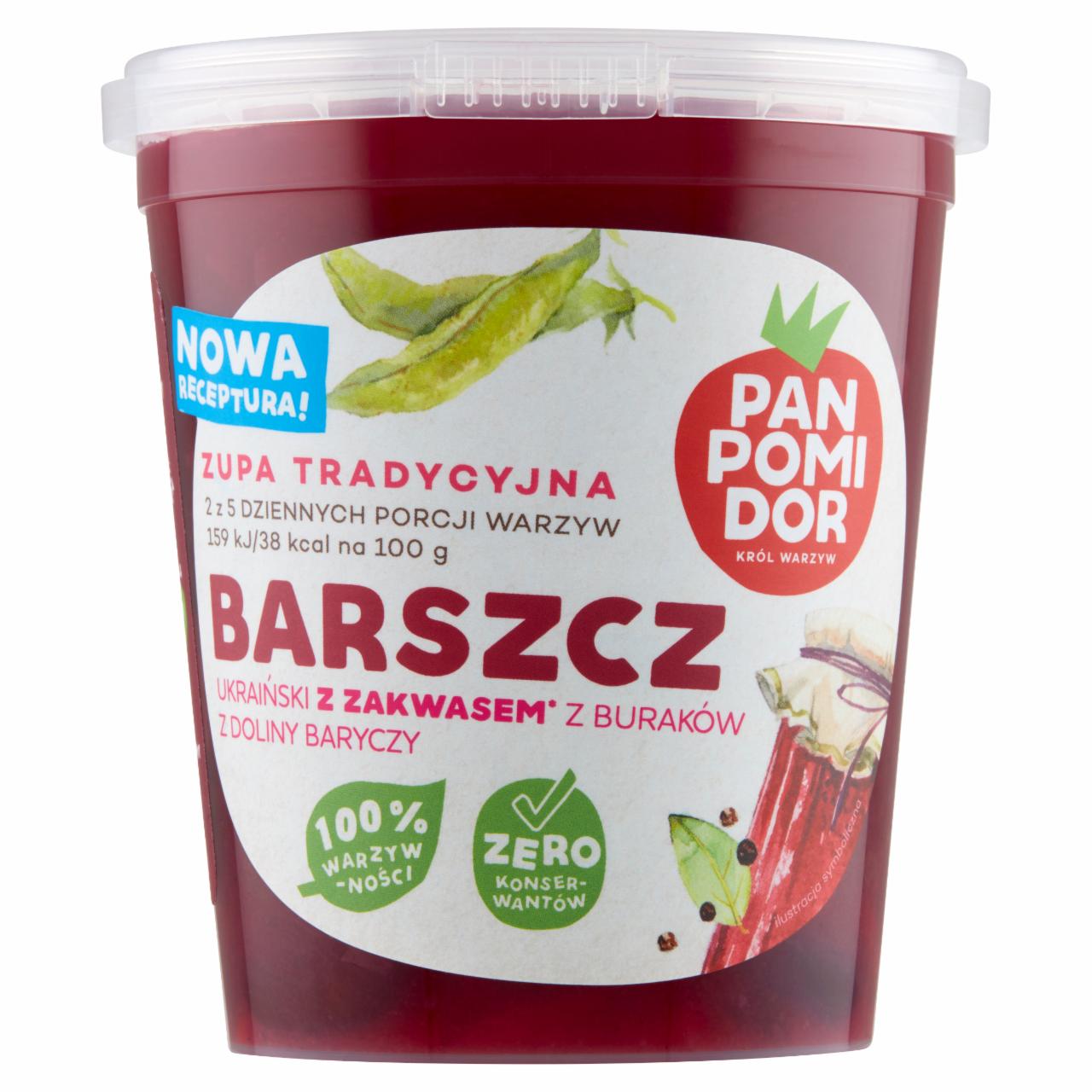 Zdjęcia - Pan Pomidor Zupa tradycyjna barszcz ukraiński 400 g