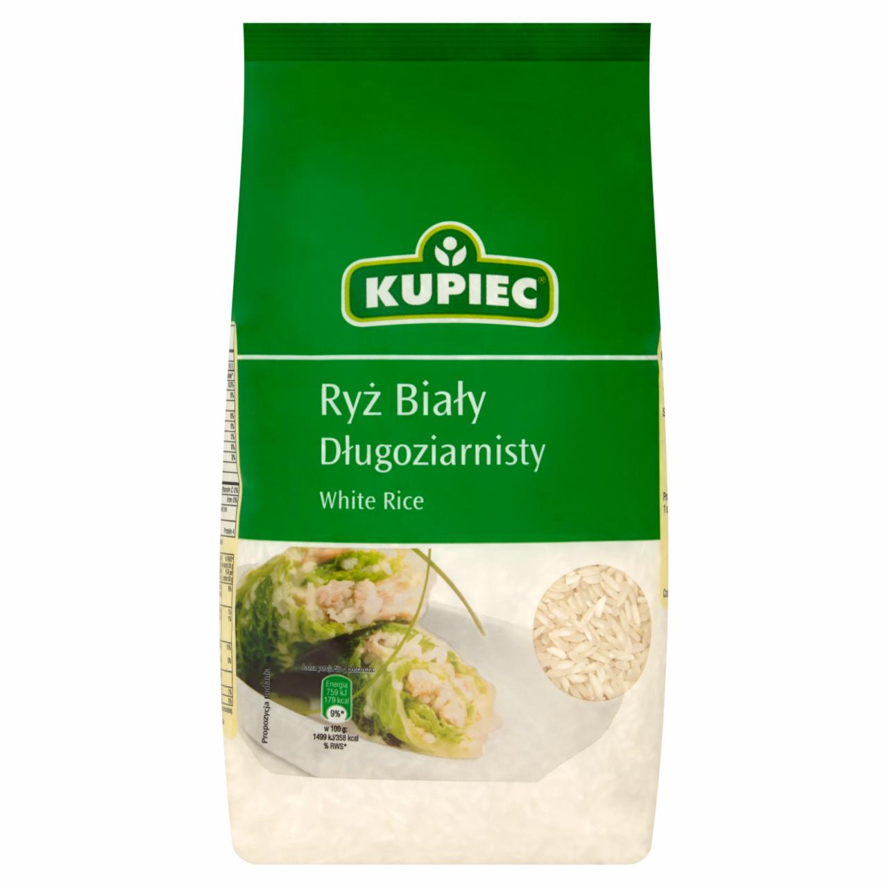 Zdjęcia - Kupiec Ryż biały długoziarnisty 1 kg