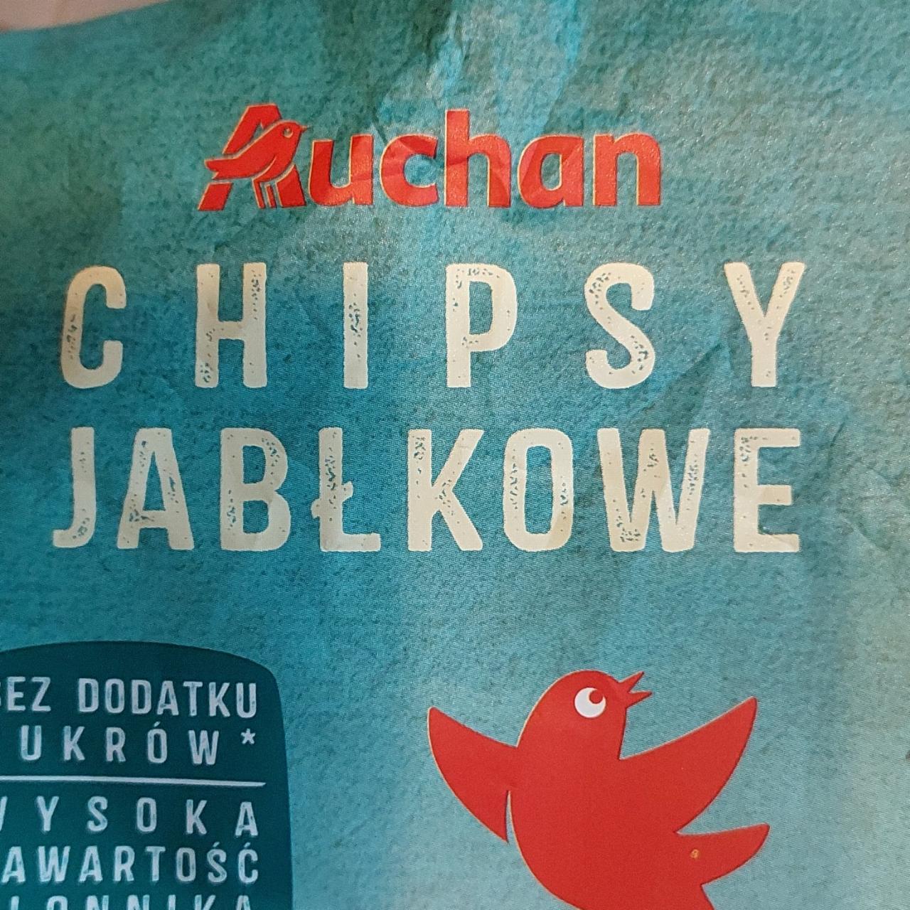 Zdjęcia - Chipsy jabłkowe Auchan