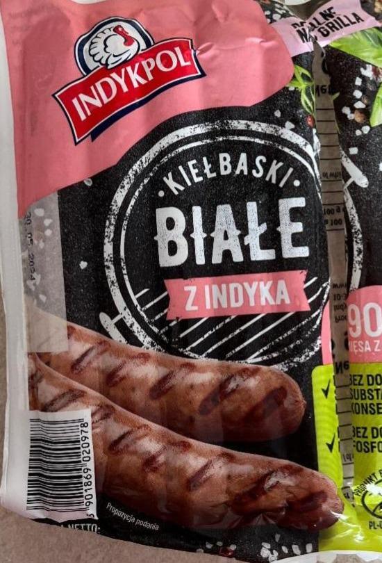 Zdjęcia - Kiełbaski białe z indyka Indykpol