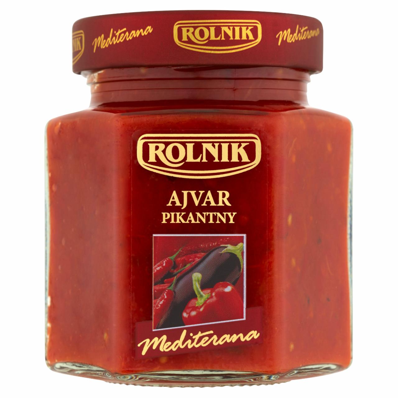 Zdjęcia - Rolnik Mediterana Ajvar pikantny 300 g