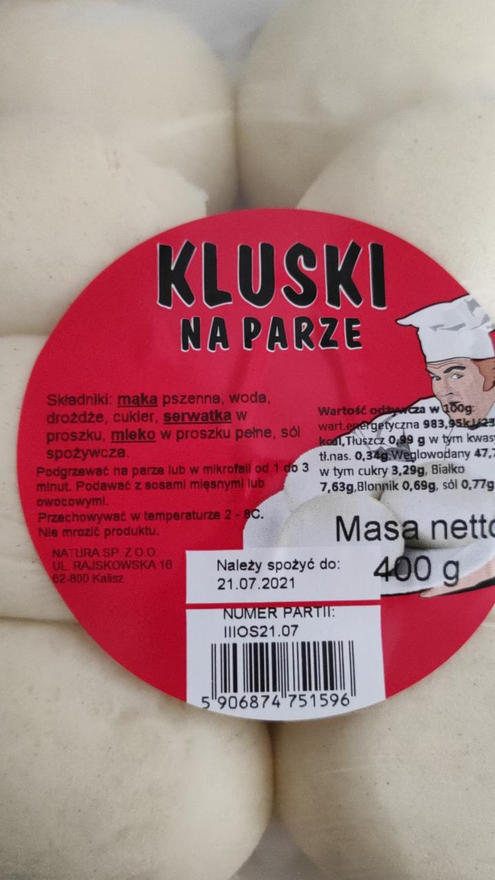 Zdjęcia - kluski na parze 400g