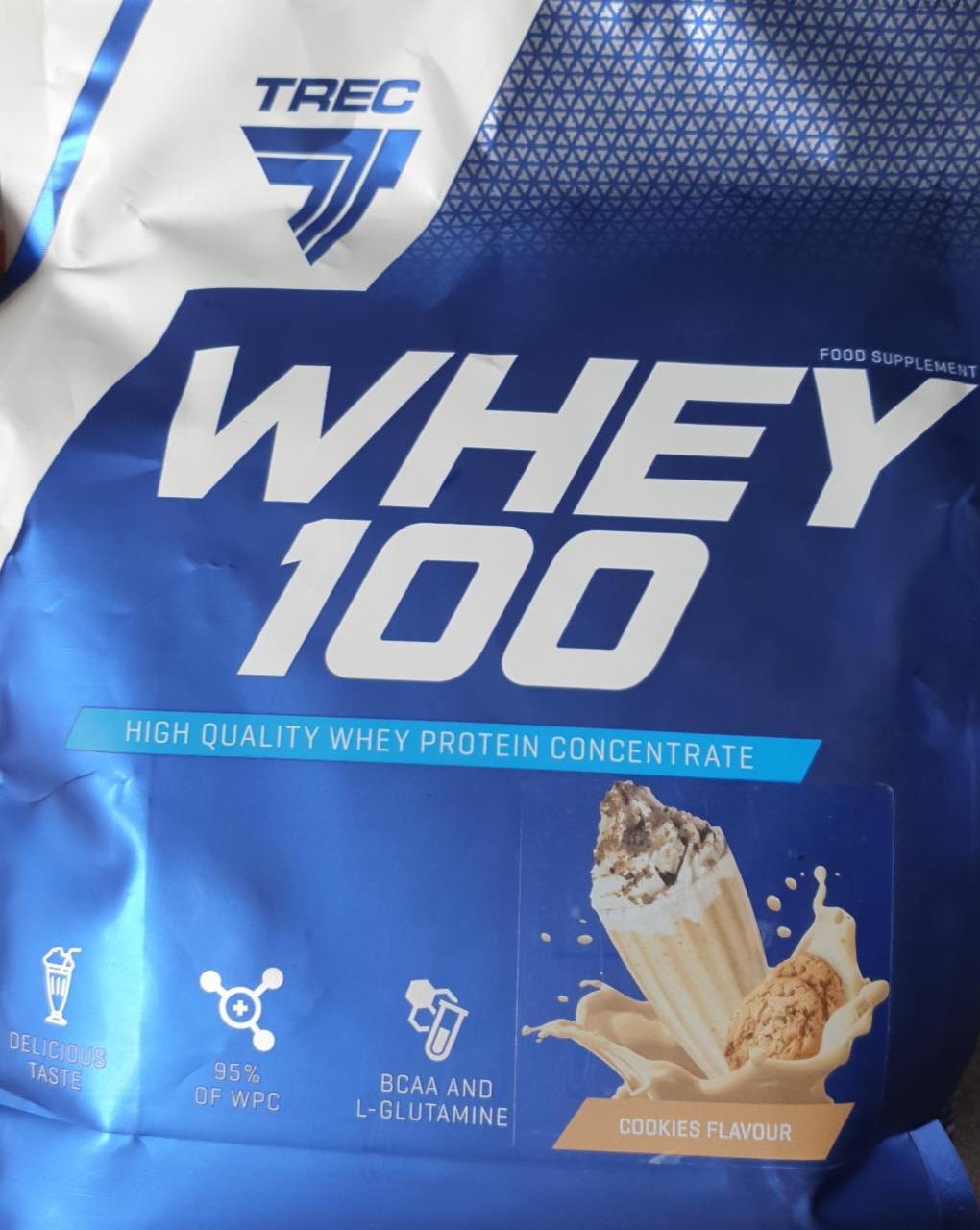 Zdjęcia - Whey 100 cookies flavour Trec