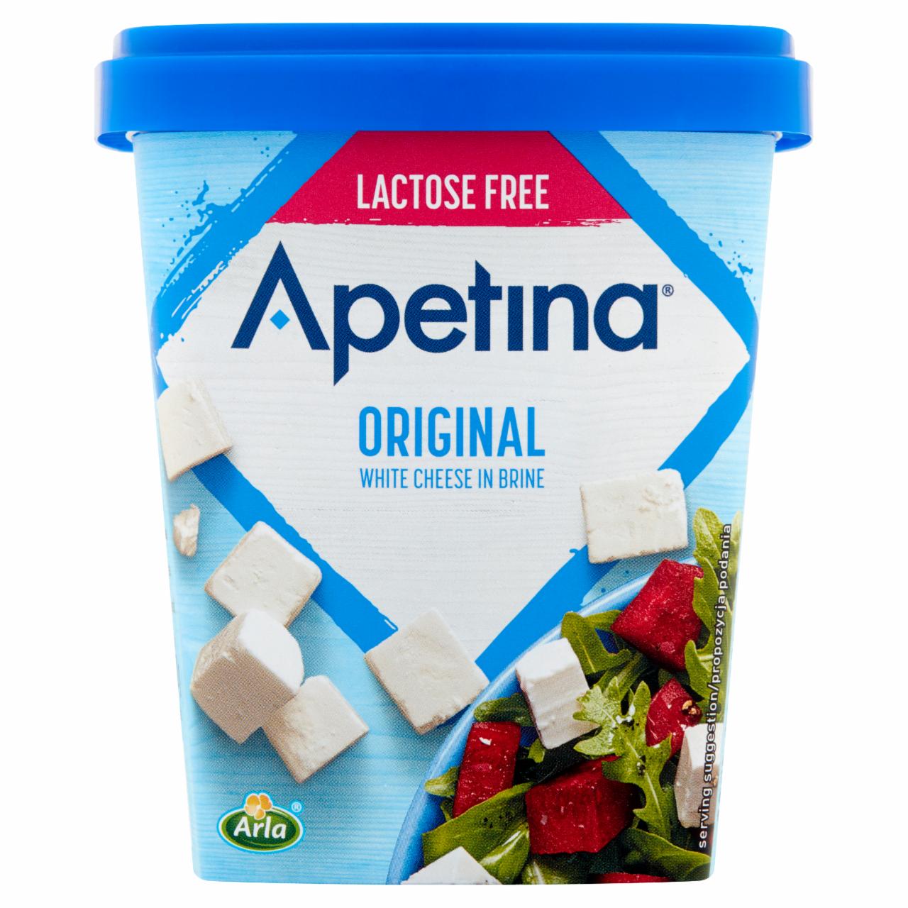 Zdjęcia - Arla Apetina Ser biały sałatkowy w kostkach bez laktozy 430 g