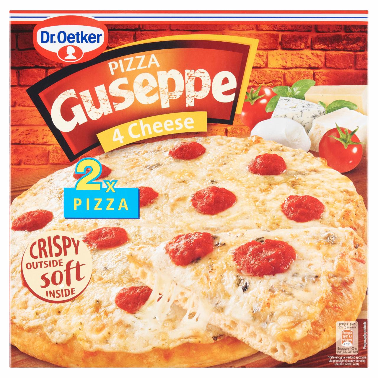 Zdjęcia - Guseppe pizza 4 cheese Dr. Oetker