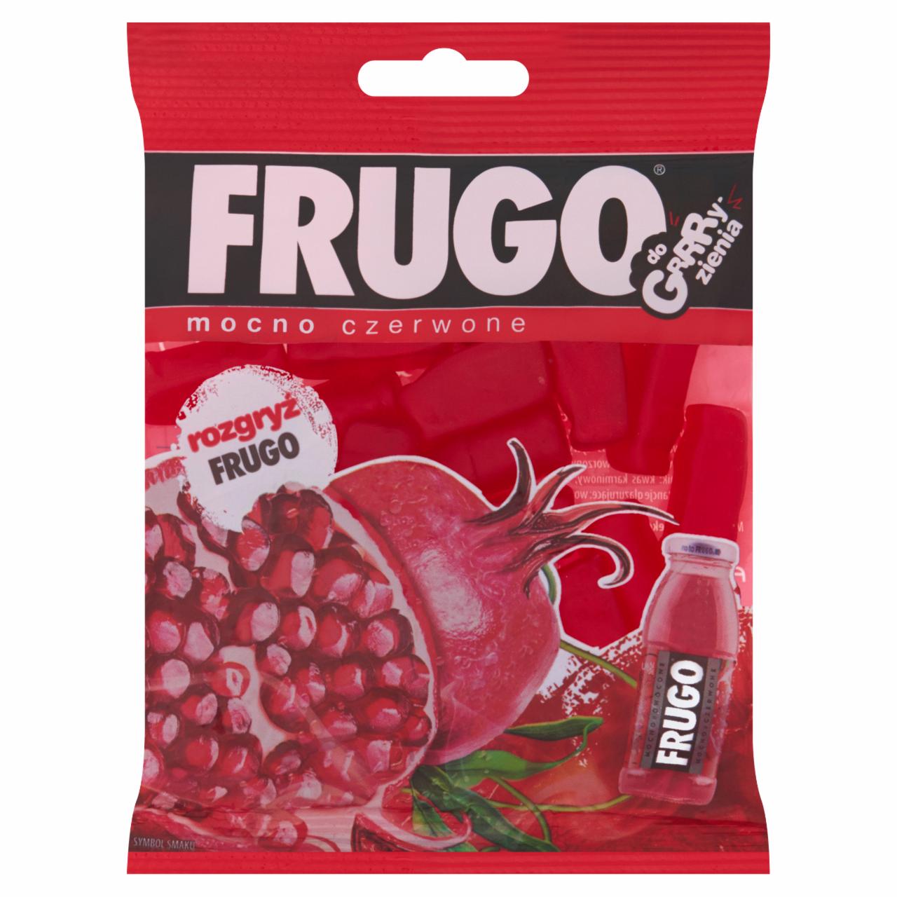 Zdjęcia - Frugo Czerwone Żelki owocowe 100 g