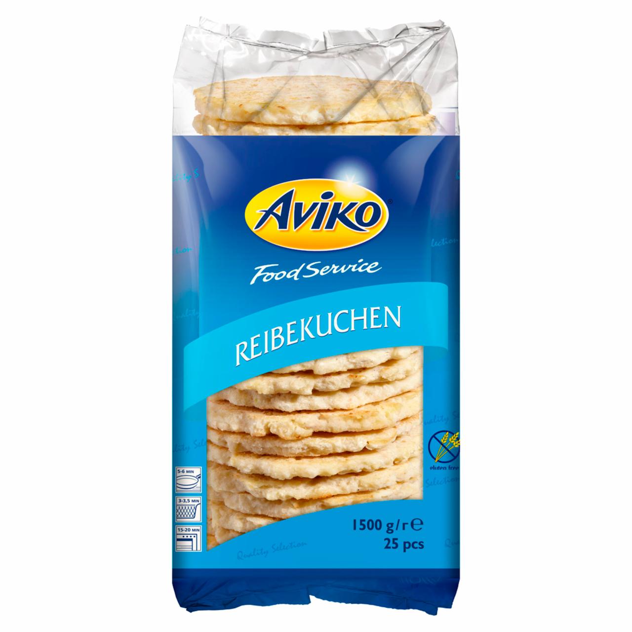 Zdjęcia - Aviko Placki ziemniaczane 1500 g (25 sztuk)