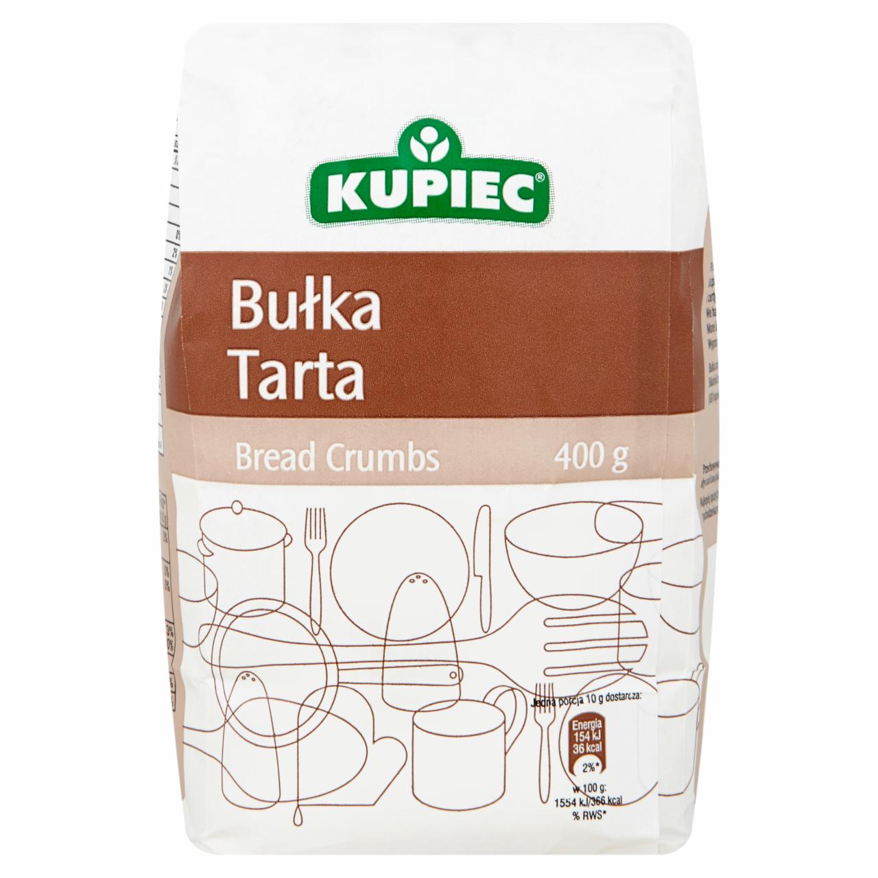 Zdjęcia - Kupiec Bułka tarta 400 g