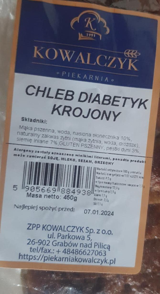 Zdjęcia - Chleb Diabetyk krojony Kowalczyk