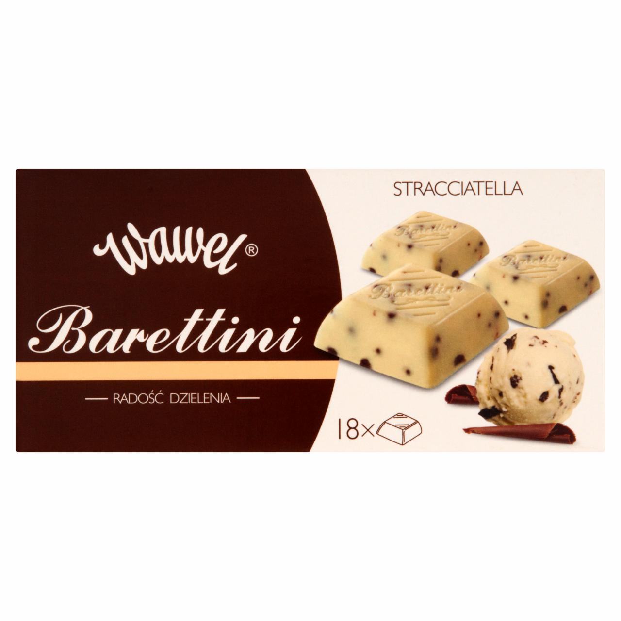 Zdjęcia - Wawel Barettini Stracciatella Czekolada biała 100 g