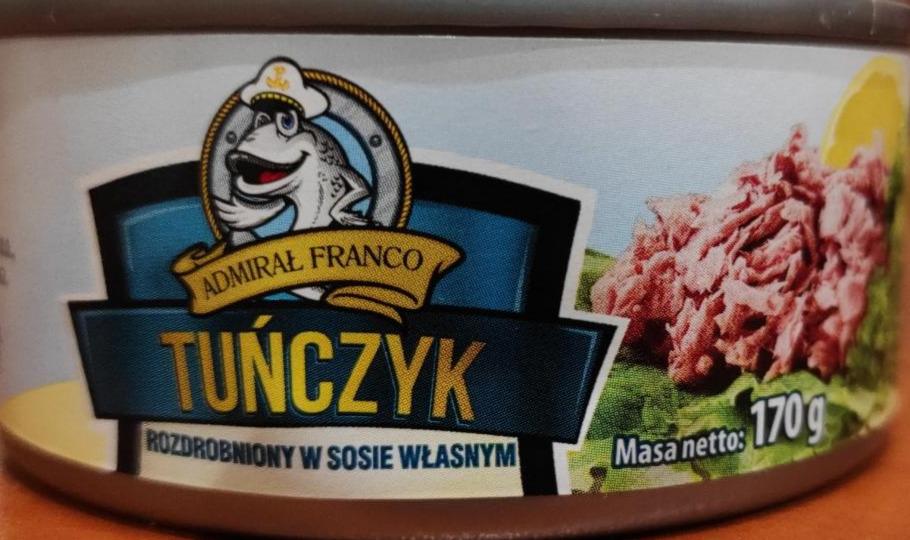 Zdjęcia - Tuńczyk rozdrobniony w zalewie Admirał Franco