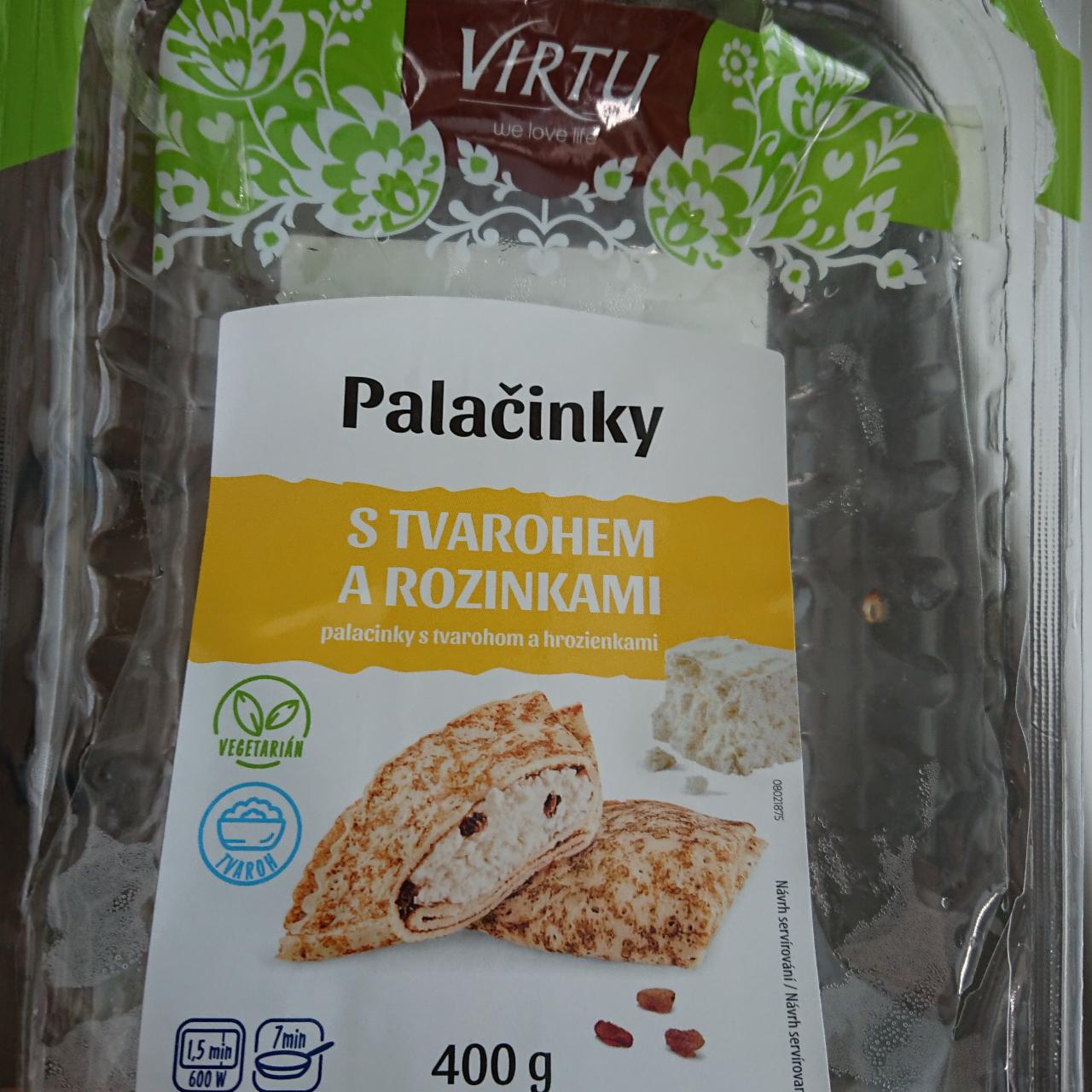 Zdjęcia - S Tvarohem A Rozinkami Palacinky