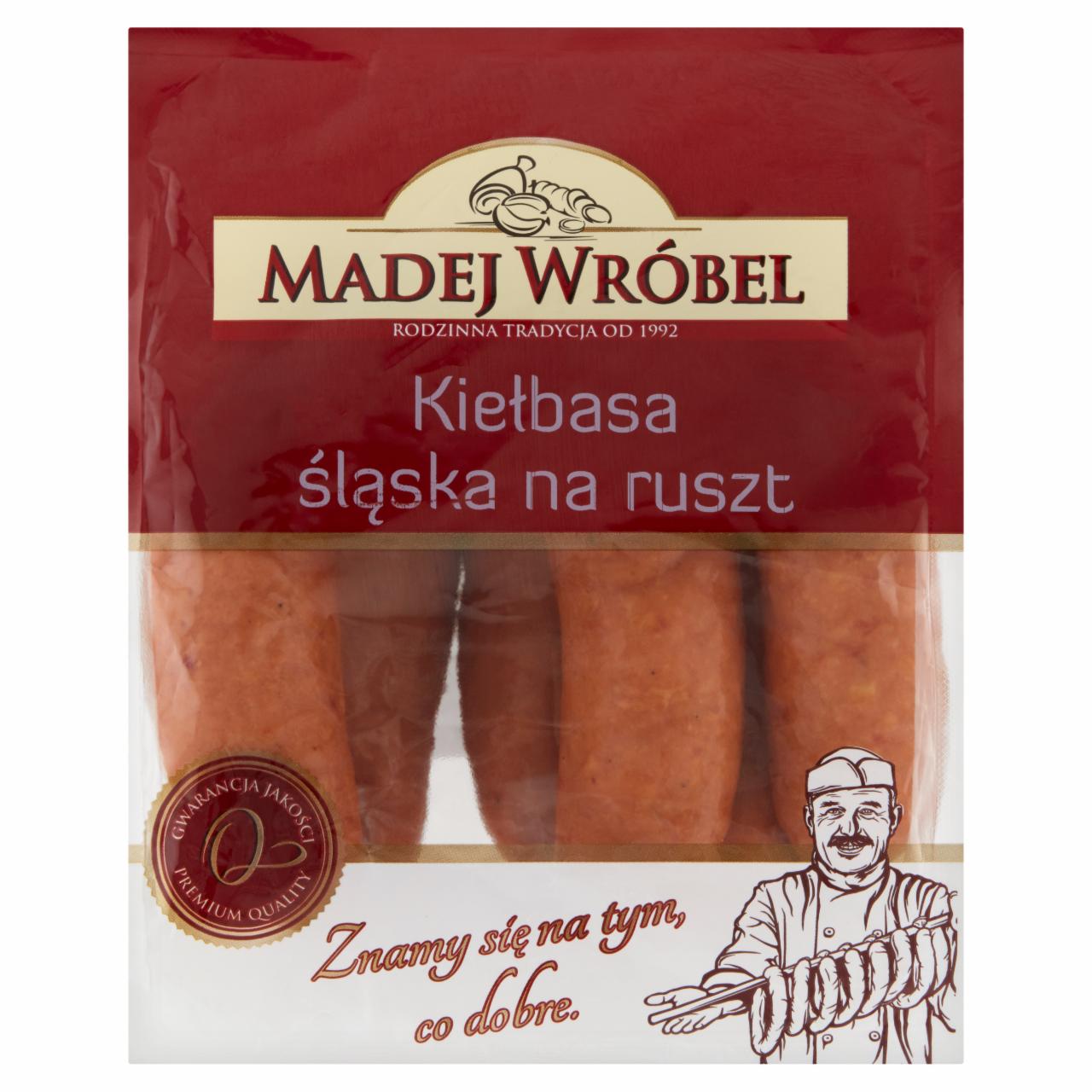 Zdjęcia - Madej Wróbel Kiełbasa śląska na ruszt 0,6 kg