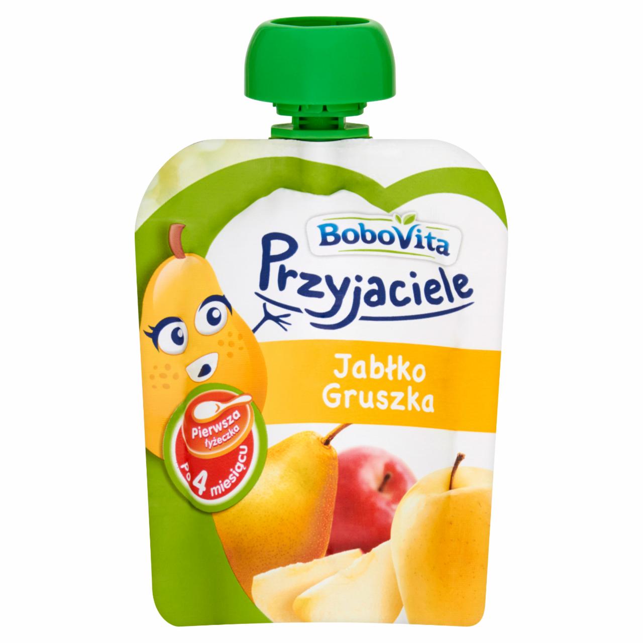 Zdjęcia - BoboVita Przyjaciele Jabłko gruszka po 4 miesiącu 80 g