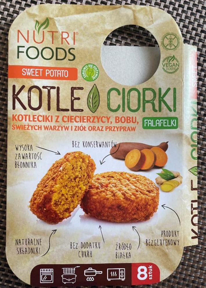 Zdjęcia - Sweet Potato Kotle Ciorki Falafelki Nutri Foods