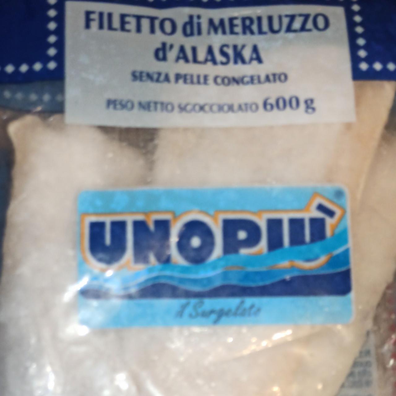 Zdjęcia - Filetto di merluzzo d'Alaska Unopiu