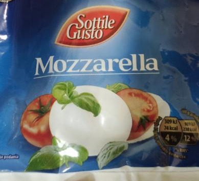 Zdjęcia - Mozzarella Sottile Gusto