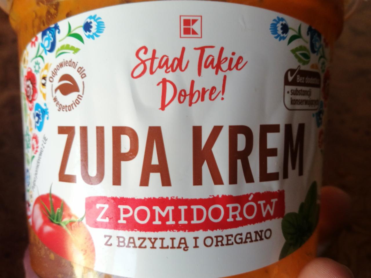 Zdjęcia - zupa krem z pomidorów z bazylią i oregano classic