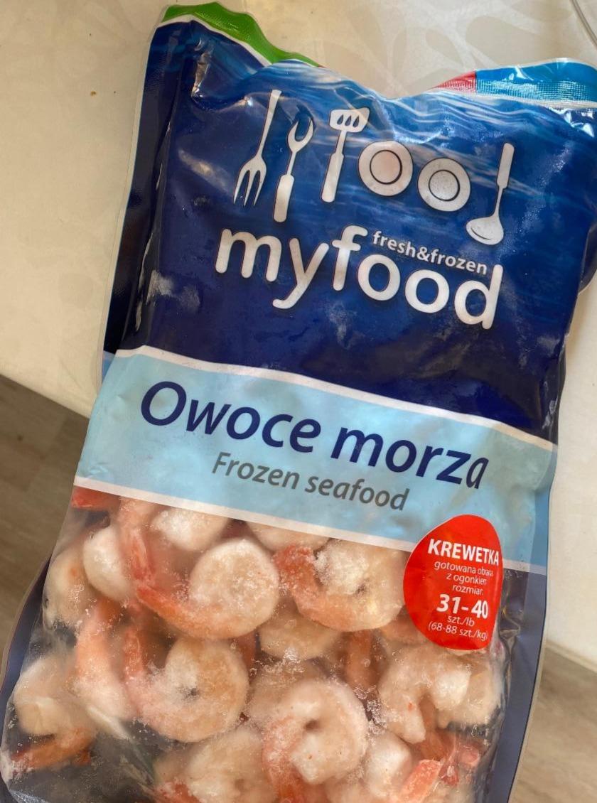 Zdjęcia - Owoce morza Krewetka biała MyFood