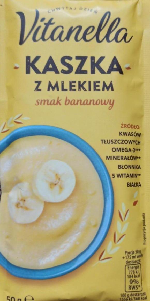 Zdjęcia - Kaszka z mlekiem smak bananowy Vitanella