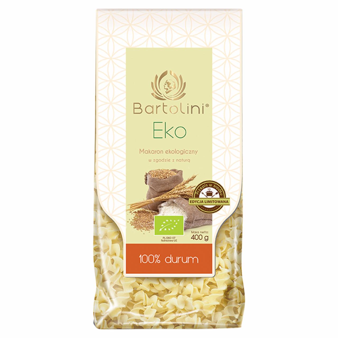 Zdjęcia - Bartolini Eko Makaron ekologiczny 100% durum Świderek Nr 3 400 g